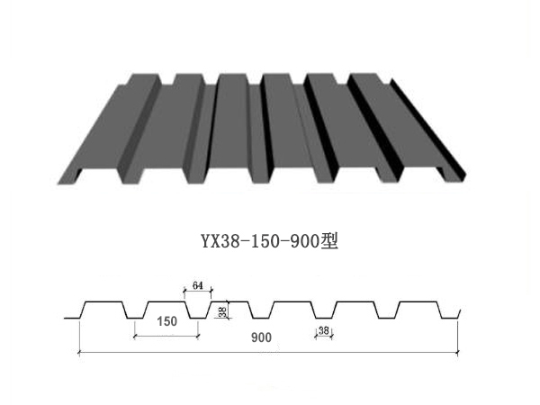 YX38-150-900新疆彩鋼板