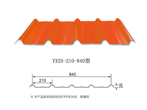 YX21-210-840新疆彩鋼板